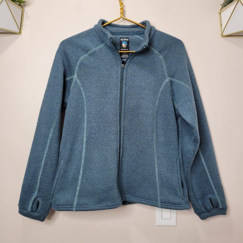 Kuhl Alfpaca Fleece Zip Up Pullover Sweater Jacket Size Small